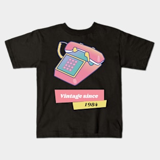 Vintage since 1984 Kids T-Shirt